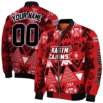 personalized-louisiana-ragin-cajuns-pyramid-shapes-red-bomber-jacket-best-selling.webp