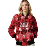 personalized-louisiana-ragin-cajuns-pyramid-shapes-red-bomber-jacket-best-selling.webp