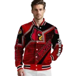 personalized louisville cardinals star burst red varsity jacket best selling.webp