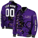 personalized-lsu-tigers-hexagon-cluster-purple-black-varsity-jacket-best-selling.webp