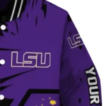 personalized-lsu-tigers-hexagon-cluster-purple-black-varsity-jacket-best-selling.webp