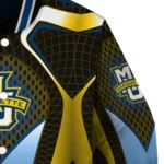 personalized-marquette-golden-eagles-mesh-chest-yellow-black-varsity-jacket-best-selling.webp