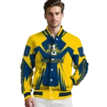 personalized-marquette-golden-eagles-spider-mark-blue-yellow-varsity-jacket-best-selling.webp
