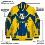 personalized-marquette-golden-eagles-spider-mark-blue-yellow-varsity-jacket-best-selling.webp