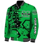 personalized-marshall-thundering-herd-hexagon-cluster-green-black-varsity-jacket-best-selling.webp