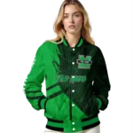 personalized-marshall-thundering-herd-hexagon-mesh-green-black-varsity-jacket-best-selling.webp