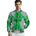 personalized-marshall-thundering-herd-spider-mark-green-gray-varsity-jacket-best-selling.webp