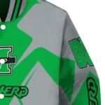 personalized-marshall-thundering-herd-spider-mark-green-gray-varsity-jacket-best-selling.webp
