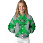 personalized-marshall-thundering-herd-spider-mark-green-gray-varsity-jacket-best-selling.webp