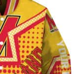 personalized maryland terrapins star burst red varsity jacket best selling.webp