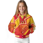personalized maryland terrapins star burst red varsity jacket best selling.webp