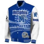 personalized-memphis-tigers-ferris-arena-blue-white-varsity-jacket-best-selling.webp