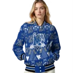 personalized memphis tigers pyramid shapes blue varsity jacket best selling.webp