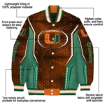 personalized-miami-hurricanes-power-plate-orange-varsity-jacket-best-selling.webp
