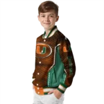 personalized-miami-hurricanes-power-plate-orange-varsity-jacket-best-selling.webp
