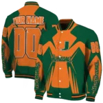 personalized-miami-hurricanes-spider-mark-orange-green-varsity-jacket-best-selling.webp