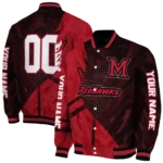 personalized-miami-redhawks-hexagon-mesh-red-black-varsity-jacket-best-selling.webp