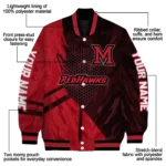 personalized-miami-redhawks-hexagon-mesh-red-black-varsity-jacket-best-selling.webp