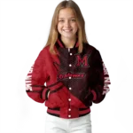 personalized-miami-redhawks-hexagon-mesh-red-black-varsity-jacket-best-selling.webp
