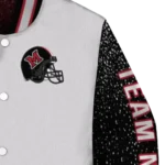 personalized-miami-redhawks-speckled-arms-red-gray-varsity-jacket-best-selling.webp
