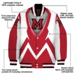 personalized-miami-redhawks-v-stripes-red-white-varsity-jacket-best-selling.webp