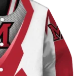 personalized-miami-redhawks-v-stripes-red-white-varsity-jacket-best-selling.webp
