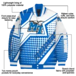personalized middle tennessee blue raiders star burst blue varsity jacket best selling.webp