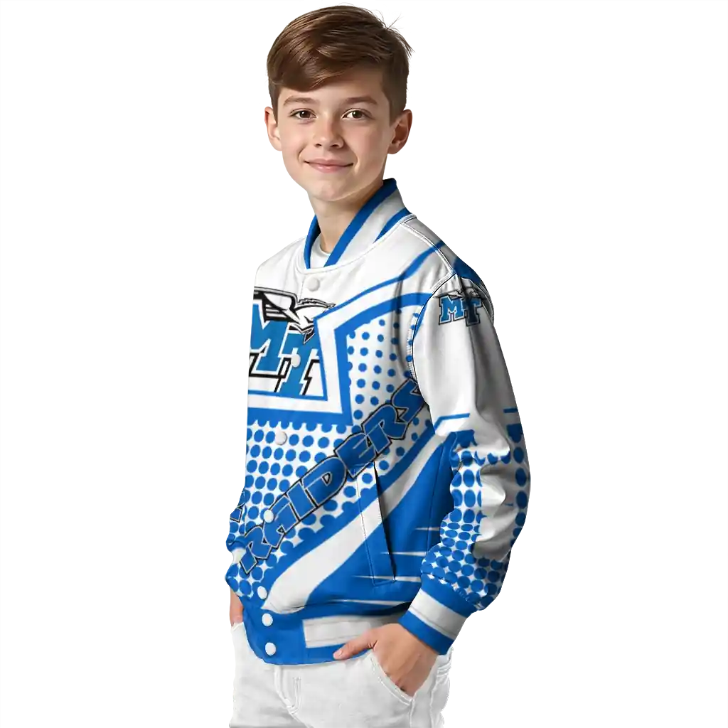 personalized middle tennessee blue raiders star burst blue varsity jacket trendy.webp personalized middle tennessee blue raiders star burst blue varsity jacket trendy.webp