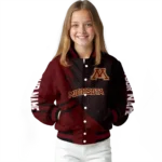 personalized-minnesota-golden-gophers-hexagon-mesh-maroon-black-varsity-jacket-best-selling.webp
