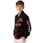 personalized-minnesota-golden-gophers-hexagon-mesh-maroon-black-varsity-jacket-best-selling.webp