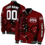 personalized-mississippi-state-bulldogs-hexagon-cluster-maroon-black-varsity-jacket-best-selling.webp