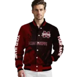 personalized-mississippi-state-bulldogs-hexagon-mesh-maroon-black-varsity-jacket-best-selling.webp
