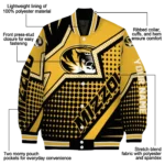 personalized missouri tigers star burst black varsity jacket best selling.webp