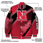 personalized-nebraska-cornhuskers-star-burst-red-varsity-jacket-best-selling.webp