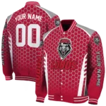 personalized-new-mexico-lobos-hexagon-grid-red-varsity-jacket-best-selling.webp