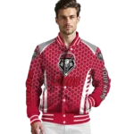 personalized-new-mexico-lobos-hexagon-grid-red-varsity-jacket-best-selling.webp