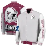 personalized-new-mexico-state-aggies-speckled-arms-crimson-gray-varsity-jacket-best-selling.webp