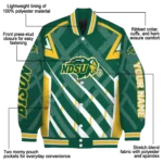 personalized-north-dakota-state-bison-chevron-angles-green-varsity-jacket-best-selling.webp