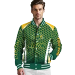 personalized-north-dakota-state-bison-hexagon-grid-green-varsity-jacket-best-selling.webp