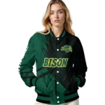 personalized-north-dakota-state-bison-hexagon-mesh-green-black-varsity-jacket-best-selling.webp