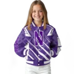 personalized-northwestern-wildcats-chevron-angles-purple-varsity-jacket-best-selling.webp