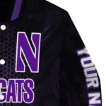 personalized-northwestern-wildcats-hexagon-mesh-purple-black-varsity-jacket-best-selling.webp