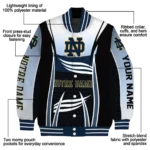 personalized-notre-dame-fighting-irish-mesh-effect-navy-black-varsity-jacket-best-selling.webp