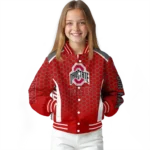 personalized-ohio-state-buckeyes-hexagon-grid-scarlet-varsity-jacket-best-selling.webp
