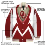 personalized-oklahoma-sooners-v-stripes-crimson-white-varsity-jacket-best-selling.webp