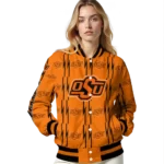 personalized-oklahoma-state-cowboys-bolt-stripe-orange-varsity-jacket-best-selling.webp