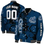 personalized-old-dominion-monarchs-hexagon-cluster-blue-black-varsity-jacket-best-selling.webp