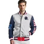 personalized-ole-miss-rebels-speckled-arms-red-gray-varsity-jacket-best-selling.webp