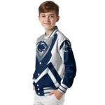 personalized-penn-state-nittany-lions-v-stripes-blue-white-varsity-jacket-best-selling.webp