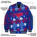 personalized-smu-mustangs-pyramid-shapes-blue-varsity-jacket-best-selling.webp